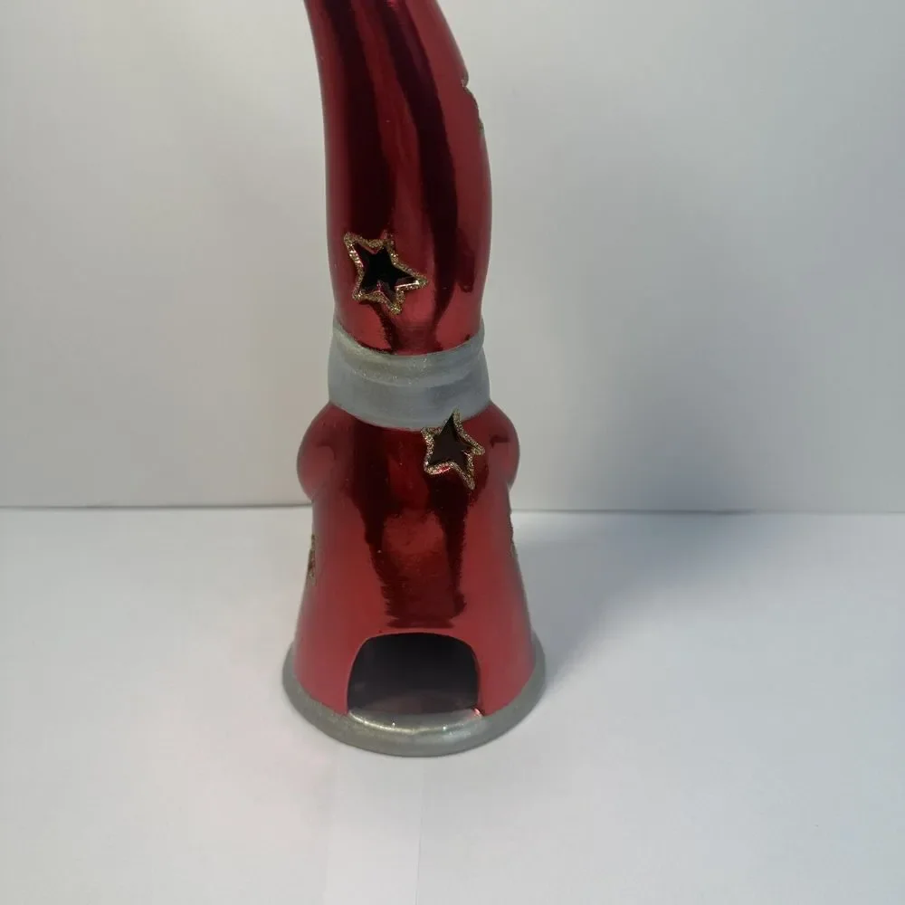 Mark Roberts‎ Santa Hat Face Figure Christmas Votive Candle Holder Holiday